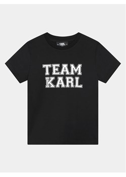 Karl Lagerfeld Kids T-Shirt Z30049 D Czarny Regular Fit ze sklepu MODIVO w kategorii T-shirty chłopięce - zdjęcie 181153815