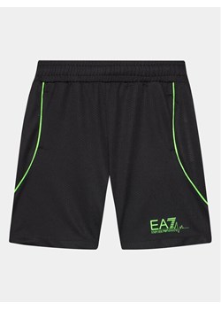 EA7 Emporio Armani Szorty kąpielowe 3DBS61 BJVFZ 1200 Czarny Regular Fit ze sklepu MODIVO w kategorii Kąpielówki chłopięce - zdjęcie 181153849