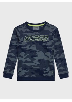 Guess Bluza L3RQ08 K9Z21 Niebieski Regular Fit ze sklepu MODIVO w kategorii Bluzy chłopięce - zdjęcie 181153866