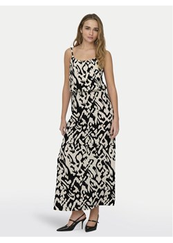 ONLY Sukienka letnia Winner 15177381 Écru Regular Fit ze sklepu MODIVO w kategorii Sukienki - zdjęcie 181153878