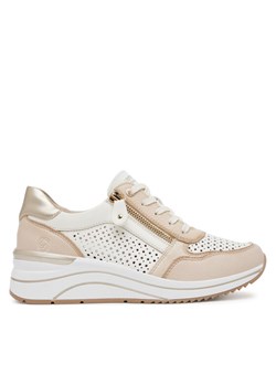 Remonte Sneakersy D0T14-81 Beżowy ze sklepu MODIVO w kategorii Buty sportowe damskie - zdjęcie 181153879