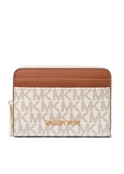 MICHAEL Michael Kors Duży Portfel Damski 32T4GJ6Z5B Beżowy ze sklepu MODIVO w kategorii Portfele damskie - zdjęcie 181153898