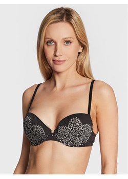 Wonderbra Biustonosz push-up WB000AQ9 Czarny ze sklepu MODIVO w kategorii Biustonosze - zdjęcie 181153928