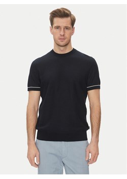 BOSS Sweter Jianfranco 50537642 Granatowy Regular Fit ze sklepu MODIVO w kategorii Swetry męskie - zdjęcie 181154098