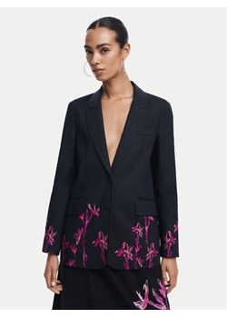 Desigual Marynarka 25SWEWX1 Czarny Regular Fit - id: 0000305163721 - marki Desigual - 181154146 Desigual Marynarka 25SWEWX1 Czarny Regular Fit ze sklepu MODIVO w kategorii Marynarki damskie - zdjęcie 181154146
