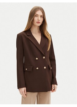 Guess Marynarka W5RN49 WGX02 Brązowy Regular Fit ze sklepu MODIVO w kategorii Marynarki damskie - zdjęcie 181154257