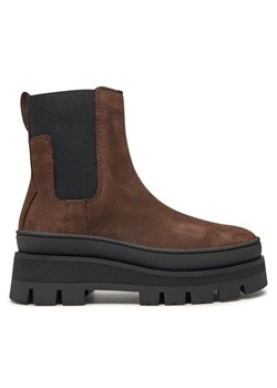 Clarks Sztyblety Orianna 2 Top 26179351 Brązowy ze sklepu MODIVO w kategorii Botki - zdjęcie 181154259