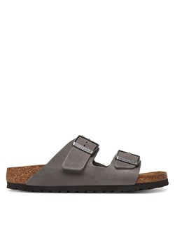Birkenstock Klapki Arizona LEOI 1027026 Szary ze sklepu MODIVO w kategorii Klapki damskie - zdjęcie 181154327