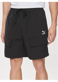 Puma Szorty sportowe Classics 624262 Czarny Relaxed Fit ze sklepu MODIVO w kategorii Spodenki męskie - zdjęcie 181154357