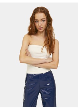 JJXX Top Fiona 12234188 Biały Slim Fit ze sklepu MODIVO w kategorii Bluzki damskie - zdjęcie 181154399