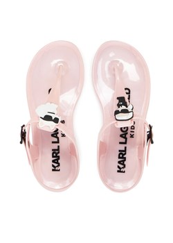 Karl Lagerfeld Kids Sandały Z30370 M Różowy ze sklepu MODIVO w kategorii Sandały dziecięce - zdjęcie 181154417