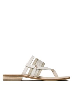 Tommy Hilfiger Japonki Th Webbing Mule Sandal FW0FW07275 Biały ze sklepu MODIVO w kategorii Klapki damskie - zdjęcie 181154418