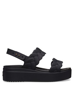 Crocs Sandały Brooklyn Woven Upper LW 209977 Czarny ze sklepu MODIVO w kategorii Sandały damskie - zdjęcie 181154515