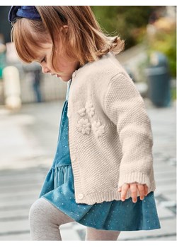 Mayoral Kardigan 2.314 Écru Regular Fit ze sklepu MODIVO w kategorii Bluzy i swetry - zdjęcie 181154516