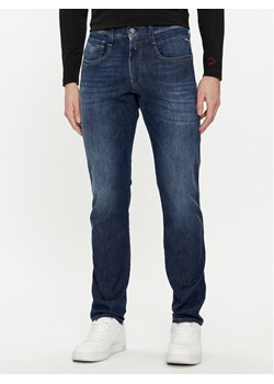 Replay Jeansy M914J.000.785 Granatowy Slim Fit ze sklepu MODIVO w kategorii Jeansy męskie - zdjęcie 181154685