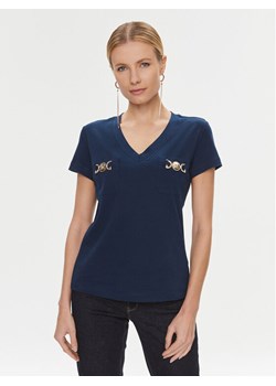 Marciano Guess T-Shirt 4RGP25 6229A Granatowy Regular Fit ze sklepu MODIVO w kategorii Bluzki damskie - zdjęcie 181154686