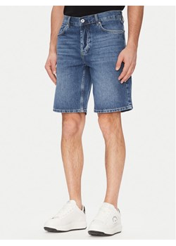 Karl Lagerfeld Jeans Szorty jeansowe A2M10132 Granatowy Regular Fit ze sklepu MODIVO w kategorii Spodenki męskie - zdjęcie 181154706