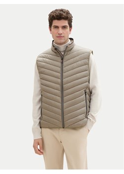 Tom Tailor Kamizelka 1041310 Zielony Regular Fit ze sklepu MODIVO w kategorii Kamizelki męskie - zdjęcie 181154896