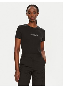 MAX&Co. T-Shirt 2428976014200 2428976014200 Czarny Regular Fit ze sklepu MODIVO w kategorii Bluzki damskie - zdjęcie 181154916