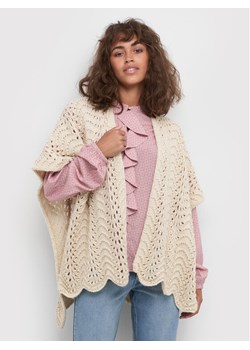 Cream Kardigan CRBlomma 10611069 Beżowy Oversize ze sklepu MODIVO w kategorii Swetry damskie - zdjęcie 181154938