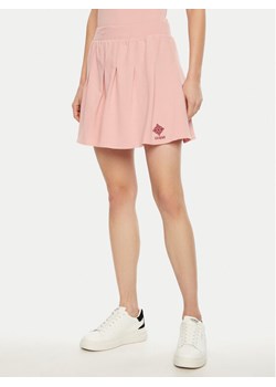 Guess Spódnica mini V5RD00 KCOK1 Różowy Regular Fit ze sklepu MODIVO w kategorii Spódnice - zdjęcie 181155047