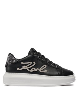 KARL LAGERFELD Sneakersy KL62510G Czarny ze sklepu MODIVO w kategorii Buty sportowe damskie - zdjęcie 181155095