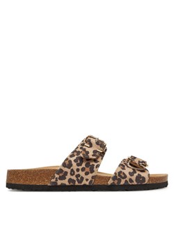 ONLY Shoes Klapki Onlmaxi-13 Brązowy ze sklepu MODIVO w kategorii Klapki damskie - zdjęcie 181155179