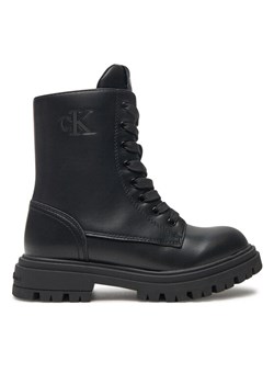 Calvin Klein Jeans Trapery V3X5-81096-1355 M Czarny ze sklepu MODIVO w kategorii Buty zimowe dziecięce - zdjęcie 181155245