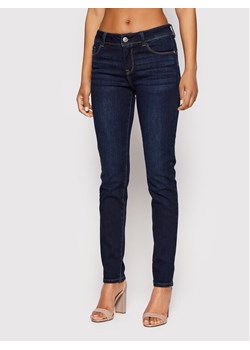 Morgan Jeansy 211-POM.P Granatowy Slim Fit ze sklepu MODIVO w kategorii Jeansy damskie - zdjęcie 181155328