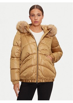 Geox Kurtka zimowa Backsie W4628S T2843 F5233 Beżowy Regular Fit ze sklepu MODIVO w kategorii Kurtki damskie - zdjęcie 181155409