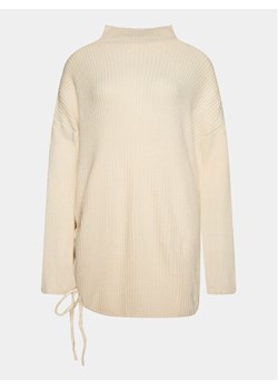 Outhorn Sukienka dzianinowa OTHAW23TDREF066 Biały Regular Fit ze sklepu MODIVO w kategorii Sukienki - zdjęcie 181155417