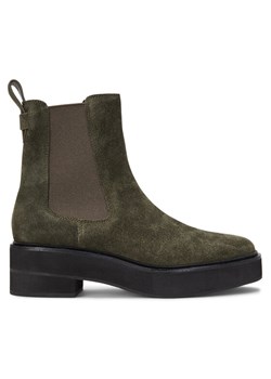 LAUREN RALPH LAUREN Sztyblety 802951237002 Zielony ze sklepu MODIVO w kategorii Botki - zdjęcie 181155439
