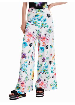 Desigual Spodnie materiałowe 23SWPW11 Kolorowy Relaxed Fit ze sklepu MODIVO w kategorii Spodnie damskie - zdjęcie 181155446