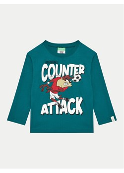United Colors Of Benetton Bluzka 3ATNG10GY Zielony Regular Fit ze sklepu MODIVO w kategorii Bluzki dziewczęce - zdjęcie 181155505
