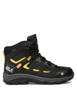Jack Wolfskin Trekkingi Vojo Texapore Mid K 4042181 Czarny ze sklepu MODIVO w kategorii Buty trekkingowe dziecięce - zdjęcie 181155678