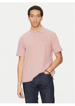 Just Cavalli Polo 78OAGT01 Różowy Regular Fit ze sklepu MODIVO w kategorii T-shirty męskie - zdjęcie 181155795
