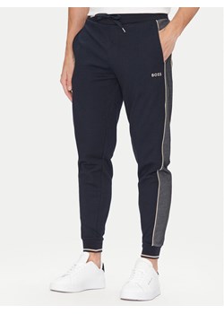 BOSS Spodnie dresowe 50540750 Granatowy Regular Fit ze sklepu MODIVO w kategorii Spodnie męskie - zdjęcie 181155809