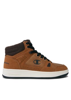 Champion Sneakersy Rebound Mid Winterized Mid Cut S22131-YS008 Brązowy ze sklepu MODIVO w kategorii Buty sportowe męskie - zdjęcie 181155818