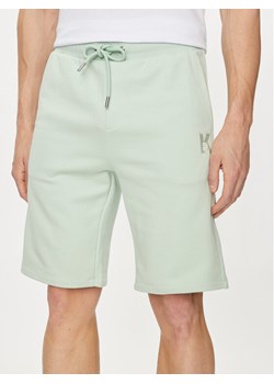 KARL LAGERFELD Szorty sportowe 705889 542900 Zielony Regular Fit ze sklepu MODIVO w kategorii Spodenki męskie - zdjęcie 181155899