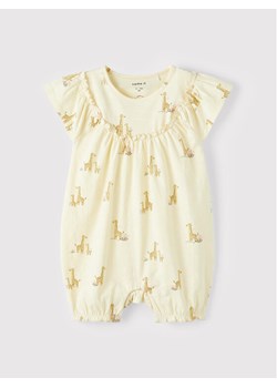 NAME IT Romper 13203124 Żółty Regular Fit ze sklepu MODIVO w kategorii Rampersy - zdjęcie 181155935