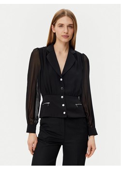 Morgan Koszula 251-CZIPA Czarny Regular Fit ze sklepu MODIVO w kategorii Koszule damskie - zdjęcie 181155969
