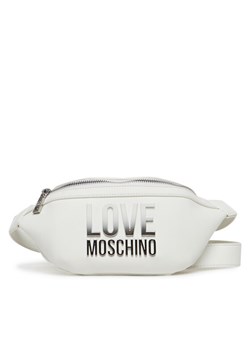 LOVE MOSCHINO Saszetka nerka JC4259PP0MKD0100 Biały ze sklepu MODIVO w kategorii Nerki - zdjęcie 181156069