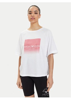 Emporio Armani Underwear T-Shirt 164829 4R255 00010 Biały Relaxed Fit ze sklepu MODIVO w kategorii Bluzki damskie - zdjęcie 181156125