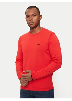 Boss Sweter Ever-X_Cn 50498539 Czerwony Regular Fit ze sklepu MODIVO w kategorii Swetry męskie - zdjęcie 181156127
