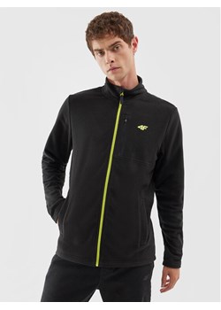 4F Polar 4FAW23TFLEM122 Czarny Regular Fit ze sklepu MODIVO w kategorii Bluzy męskie - zdjęcie 181156207