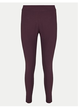 4F Legginsy 4FWAW24TTIGF185 Fioletowy Slim Fit ze sklepu MODIVO w kategorii Spodnie damskie - zdjęcie 181156435