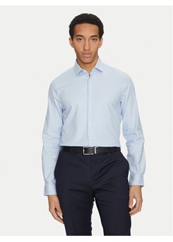 Calvin Klein Koszula K10K114310 Błękitny Slim Fit ze sklepu MODIVO w kategorii Koszule męskie - zdjęcie 181156798