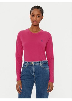 Polo Ralph Lauren Bluzka 211898699033 Różowy Regular Fit ze sklepu MODIVO w kategorii Bluzki damskie - zdjęcie 181156835