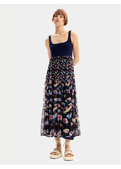 Desigual Sukienka letnia Vancouver 24SWVK58 Granatowy Regular Fit ze sklepu MODIVO w kategorii Sukienki - zdjęcie 181156878
