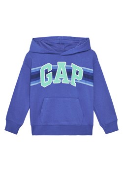 Gap Bluza 743971-03 Niebieski Regular Fit ze sklepu MODIVO w kategorii Bluzy chłopięce - zdjęcie 181157107